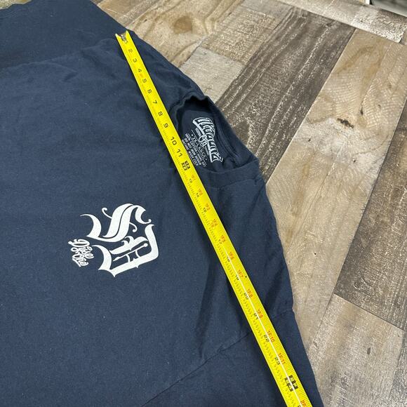 DYSE One Graphic T-Shirt 2XL Blue Short Sleeve San Diego Loyalty Respect - Picture 4 of 10